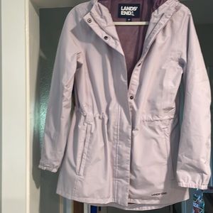 Women’s Lands End light jacket with hood